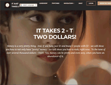 Tablet Screenshot of itjusttakes2.com